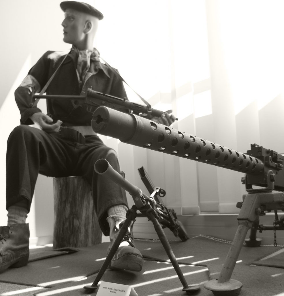 Maquisard et armes
